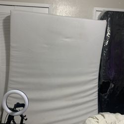Queen memory foam mattress only