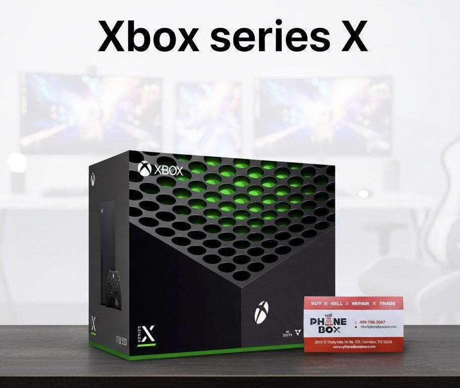 Xbox Series X 1TB Brand New Available On Payments Option -$50 Down - No Credit Needed