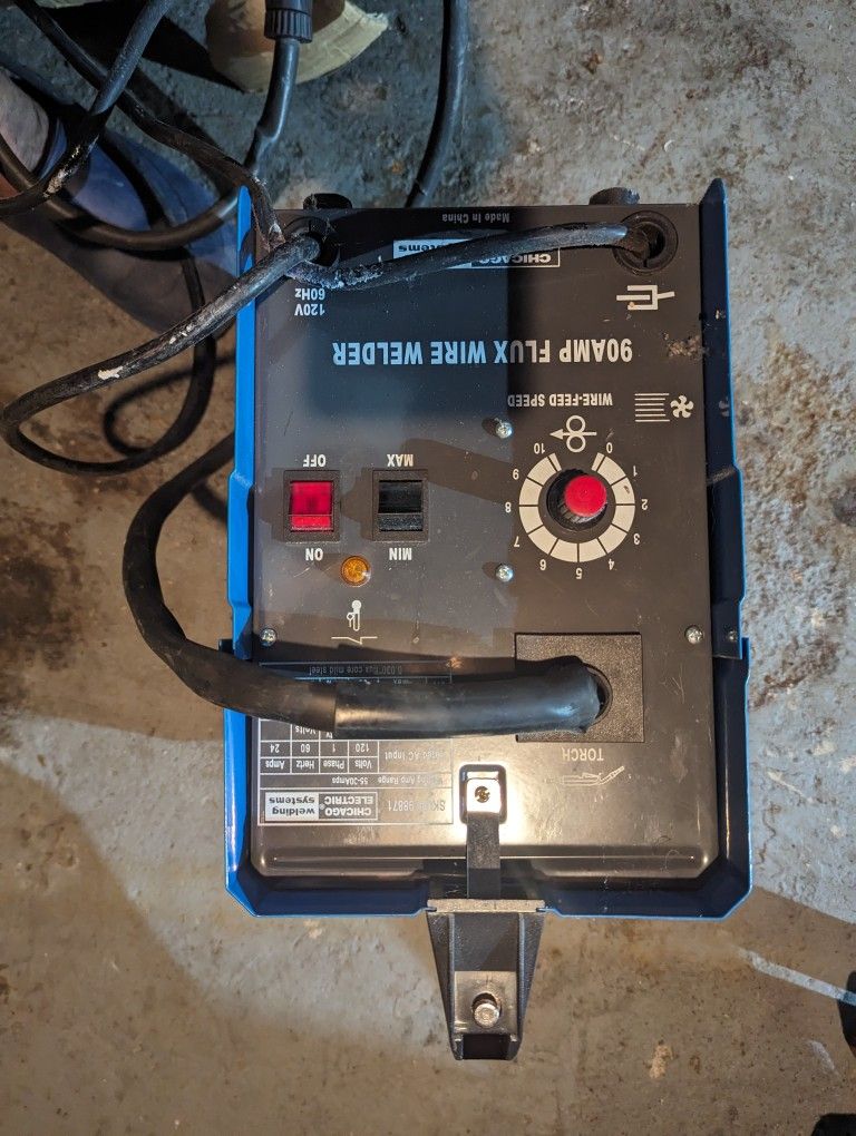 Chicago Electric Welding System 90 AMP Flux Welder , Welding AMP Range 55-00 AMPS 130.00 or best Offer
