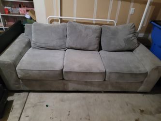 Grey super soft comfortable couch
