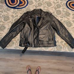 Leather jacket
