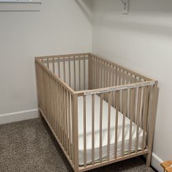 IKEA Baby Crib Included Mattress 