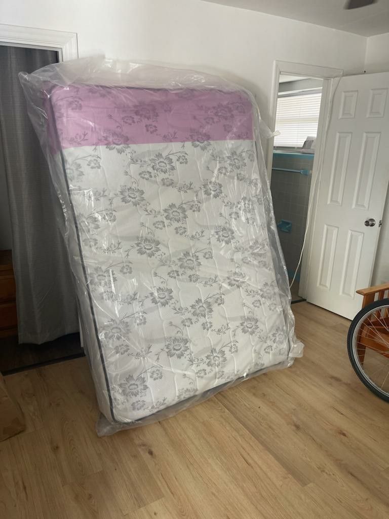 Mattresses: twin, full , queen regular , plush or pillow top available