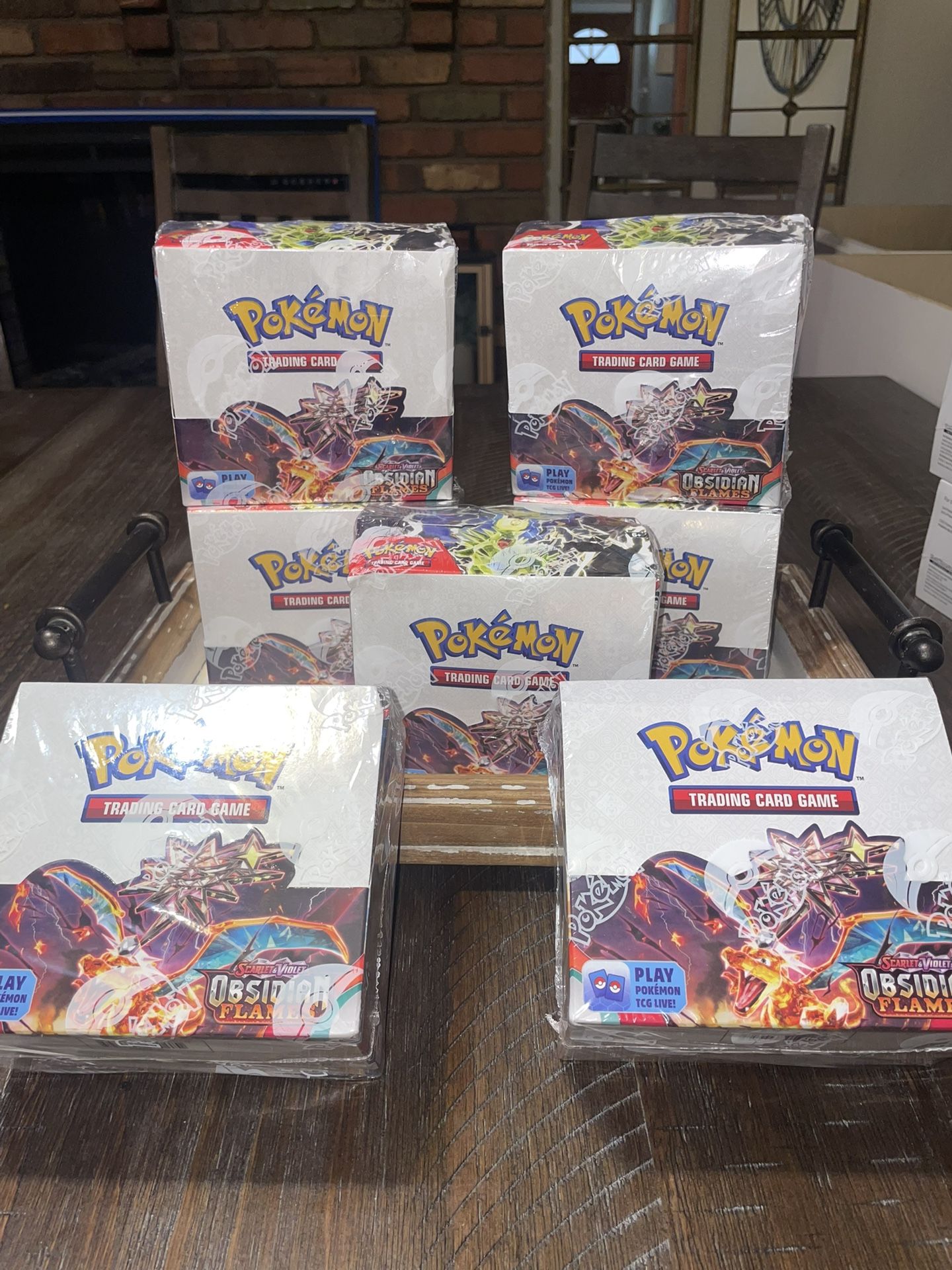 obsidian flames booster box pokemon cards