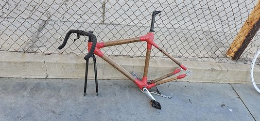 Bamboo Single Speed/ Fixed Gear Frame Size 50