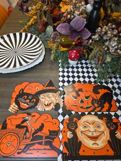 Vintage Halloween Beistle Signage