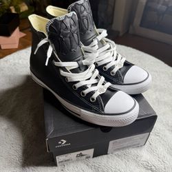 Chrome Hearts Leather Converse Sneakers Size 9
