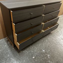 New Grey 8 Drawer Dresser