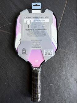 New JOOLA Stratos Pickleball Paddle Pink 10mm USAPA Approved Fibreglass