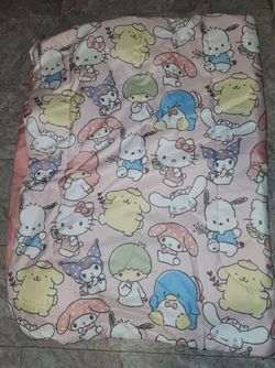 Hello kitty twin soft reversible comforter only