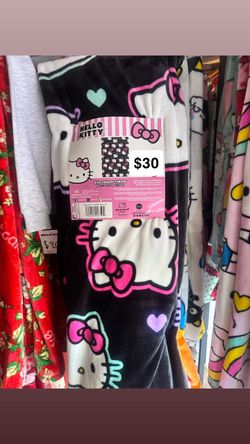 Black Hello Kitty Blanket❕