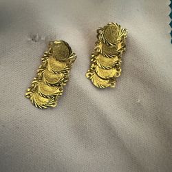 Gold Earrings 