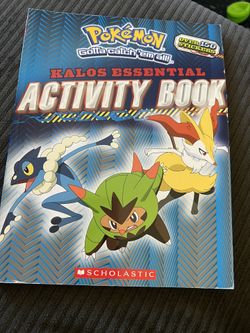 Pokemon Kalos Essential Activity Book