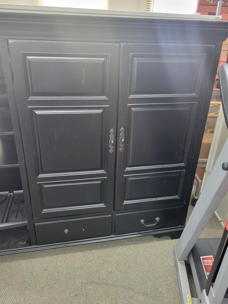 Black Entertainment Cabinet