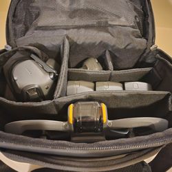 DJI Avata 2 Fly More Combo (3 Batteries, Full Kit)  Mint, <2hr Flight Time 