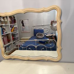 Vintage Bedroom Set. Dresser, Desk, Nightstand And Cute Cabinet