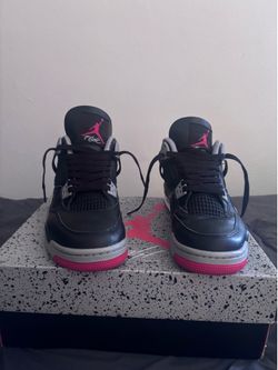 Jordan 4s retro black and red