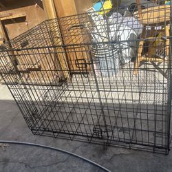 LARGE DOG WIRED KENNEL FOLDABLE