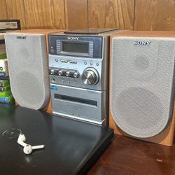 Sony Cd Cassettte Player