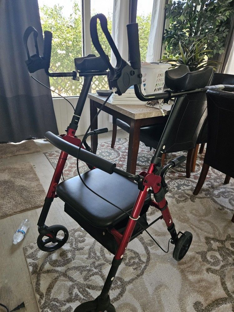 Deluxe Upright  Adult Walker Like New