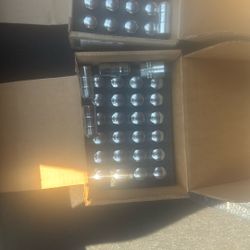 Lung Nuts With Locks And With The Key 