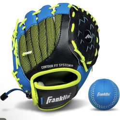 Franklin Kids Baseball Glove And Ball 