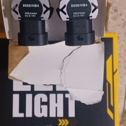 LED LIGHTS (2) 9006/HB4 