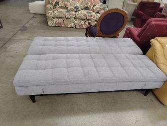 Grey futon