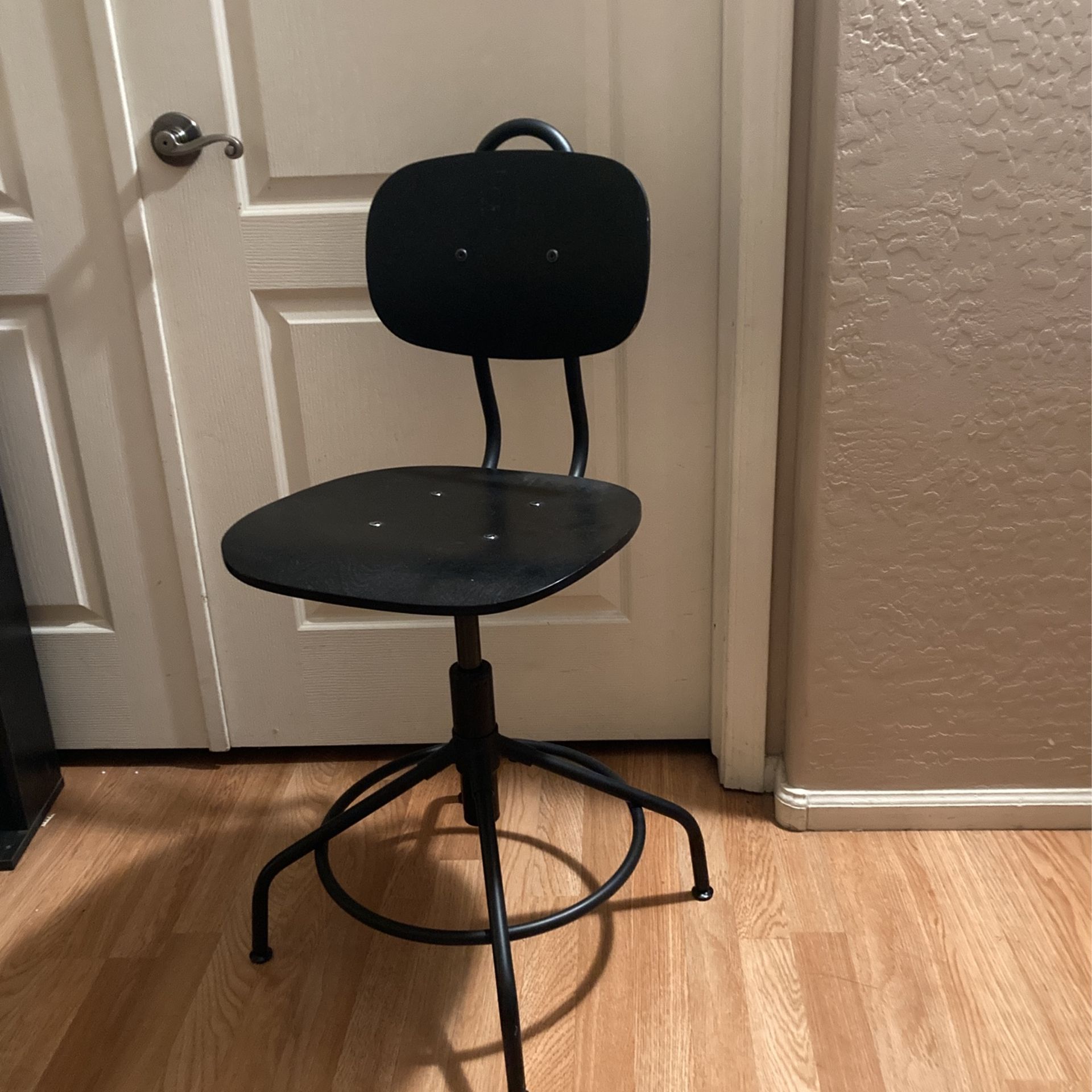 Wooden Desk Stool Swivel Chair