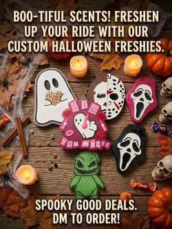 Halloween Car Freshies