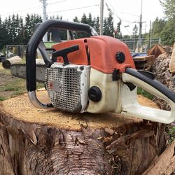 Stihl 038 Chainsaw (28” Bar) (Full Wrap Handle)