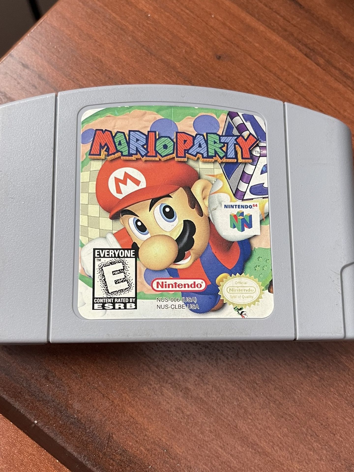 Mario Party N64 Authentic Game
