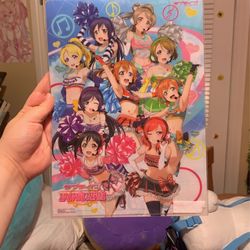 Anime School Idol Project Love Live Anniversary Folder Sleeve Stationary 