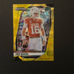 Arch Manning Rated Prospect Rookie Prizm 