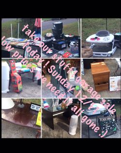 Take our stuff garage sale !!! Free-$5 most items