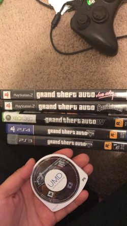 READ DESCRIPTION GTA GAMES GTA FOR PS3 PS4 PSP PS2 XBOX for Sale in Holly  Springs, NC - OfferUp