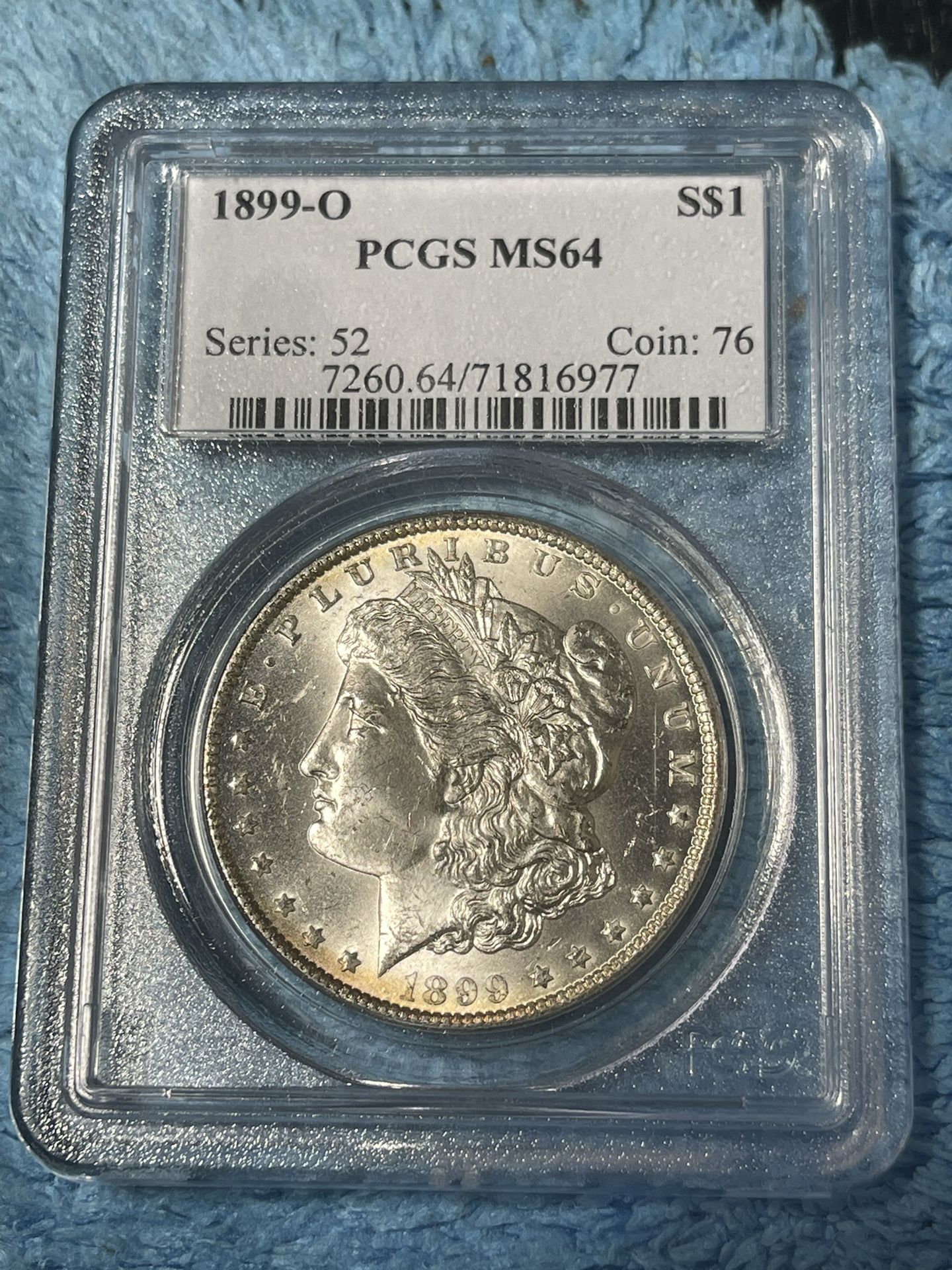 1899-O Morgan Silver Dollar