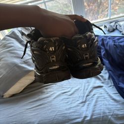 balenciaga black runners size 8