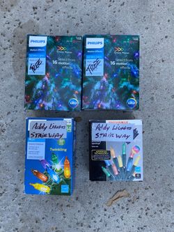 Christmas String Lights Bundle – 4 Boxes
