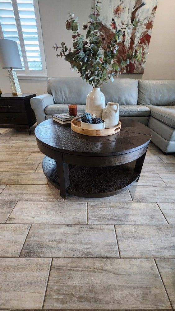 40" Inch Round Coffee Table