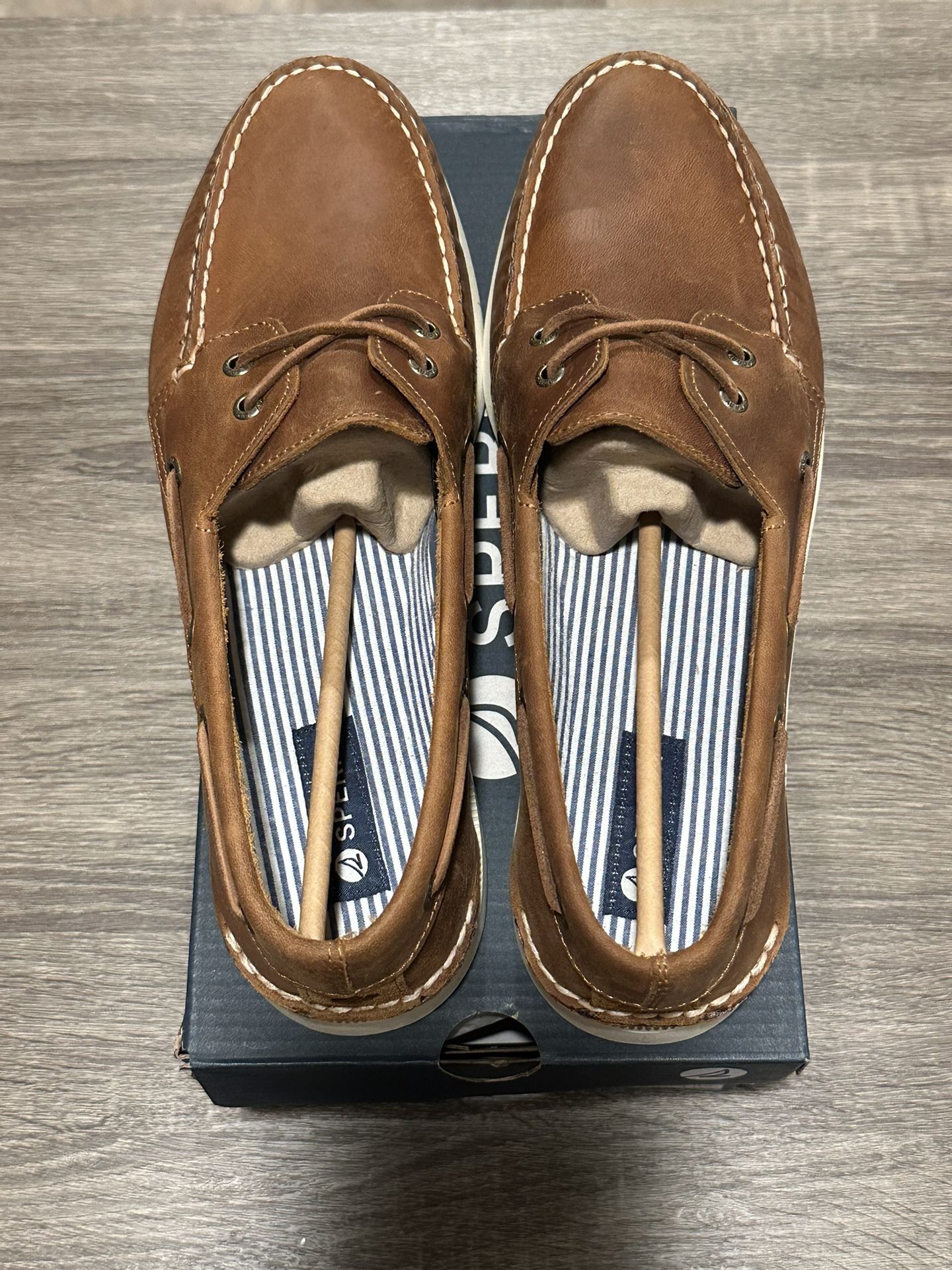 Sperry Authentic Original A/O 2-Eye Double Sole – Brown, Men’s 13 (Brand New!) 👟