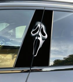 Ghost face pillars 2x $130