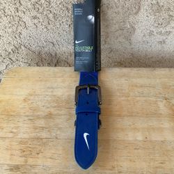 NIKE ADJUSTABLE BASEBALL BELT AVAILABLE RED COLOR AND BLUE COLOR $10 EACH