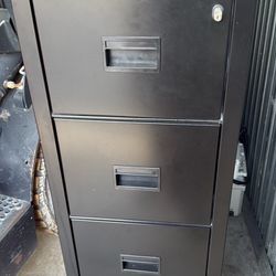 Fireking Turtle Fireproof File cabinet Black Mint Like New