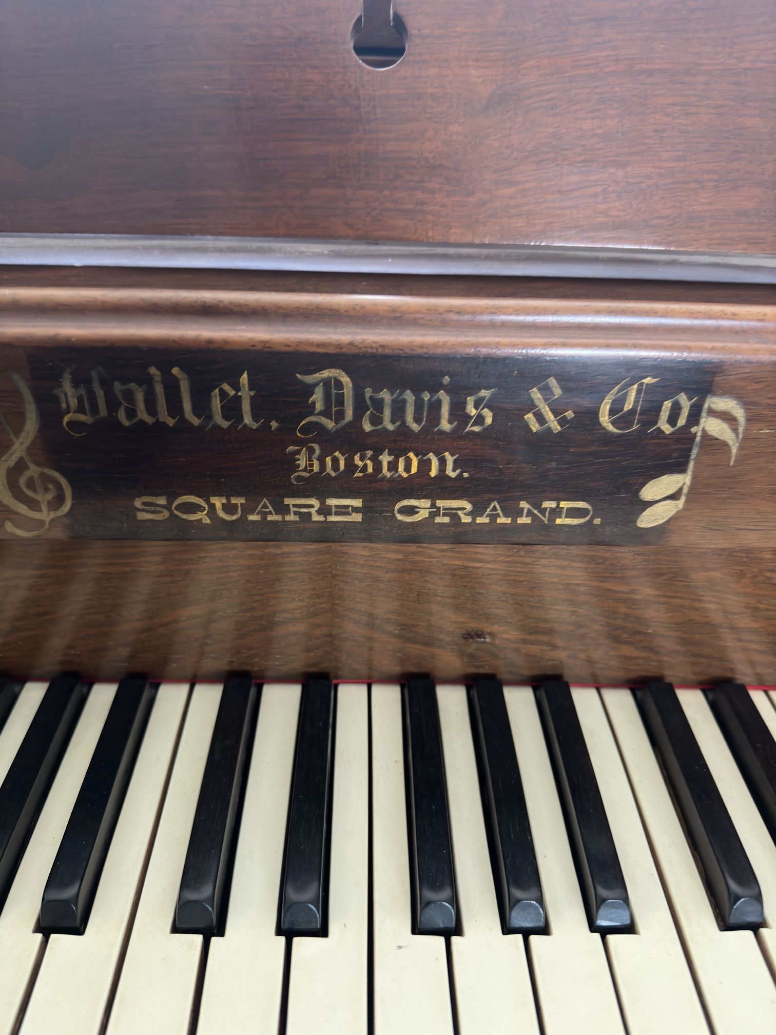 Hallet & Davis Grand Piano 1879 Worth 50k Restored