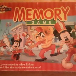 Mickey Mouse Memory Game (1998 Vintage)