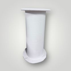 Decoration White Wooden Cylinder Stand Party 