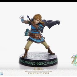 NEW F4F First 4 Figures Link 9" Painted PVC Statue - Zelda Tears Of The Kingdom