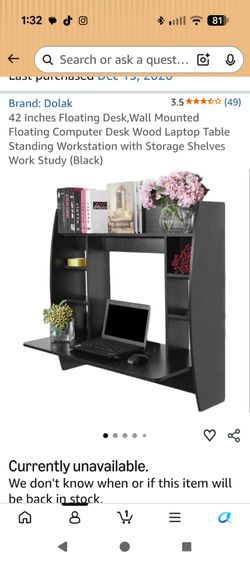 Wall Mounted desk