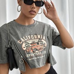 Women’s California Crop top-Small
